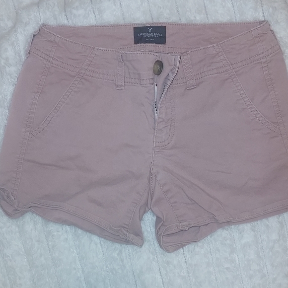 American Eagle Outfitters Pants - AE Women's Blush Khaki Shorts